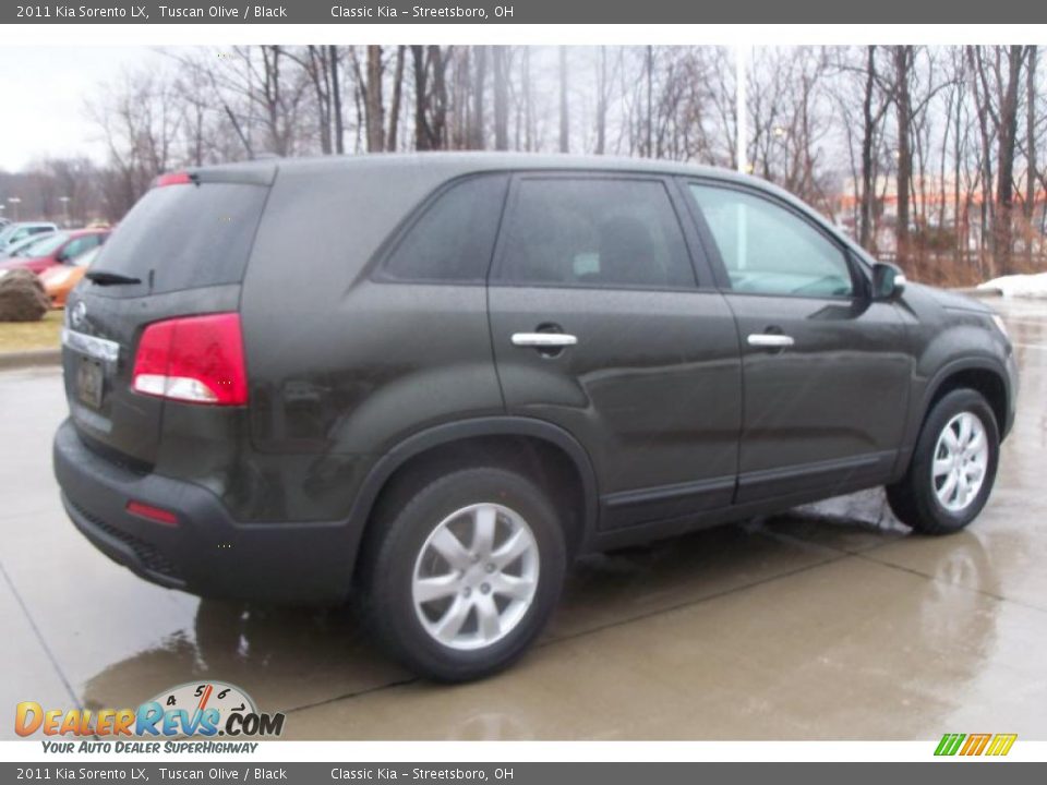 2011 Kia Sorento LX Tuscan Olive / Black Photo #6