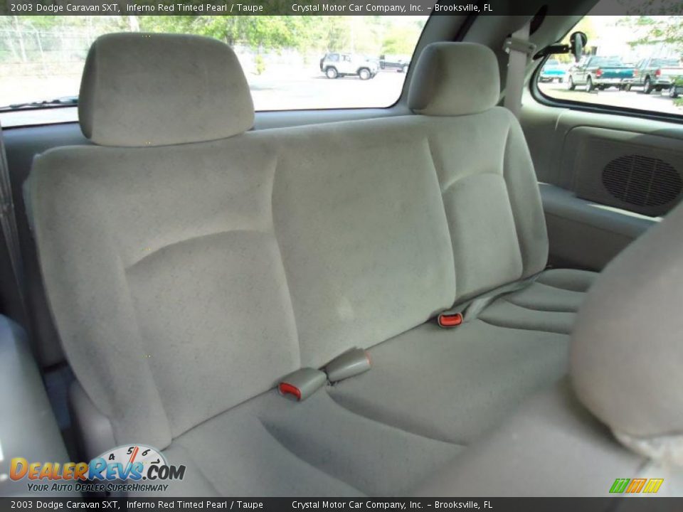 Taupe Interior - 2003 Dodge Caravan SXT Photo #14