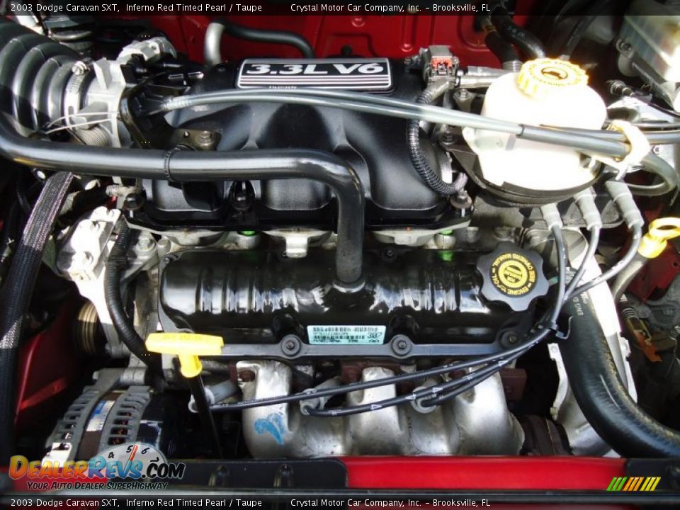 2003 Dodge Caravan SXT 3.3 Liter OHV 12-Valve V6 Engine Photo #25