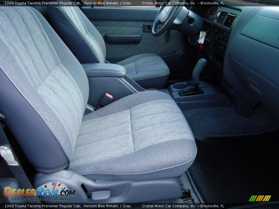 Gray Interior - 1999 Toyota Tacoma Prerunner Regular Cab Photo #12