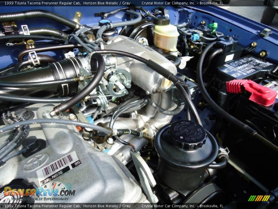 1999 Toyota Tacoma Prerunner Regular Cab 2.7 Liter DOHC 16-Valve 4 Cylinder Engine Photo #18