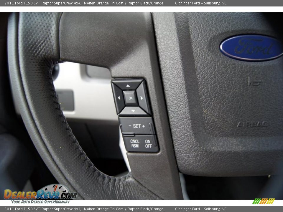 Controls of 2011 Ford F150 SVT Raptor SuperCrew 4x4 Photo #26