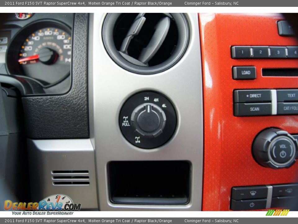 Controls of 2011 Ford F150 SVT Raptor SuperCrew 4x4 Photo #29