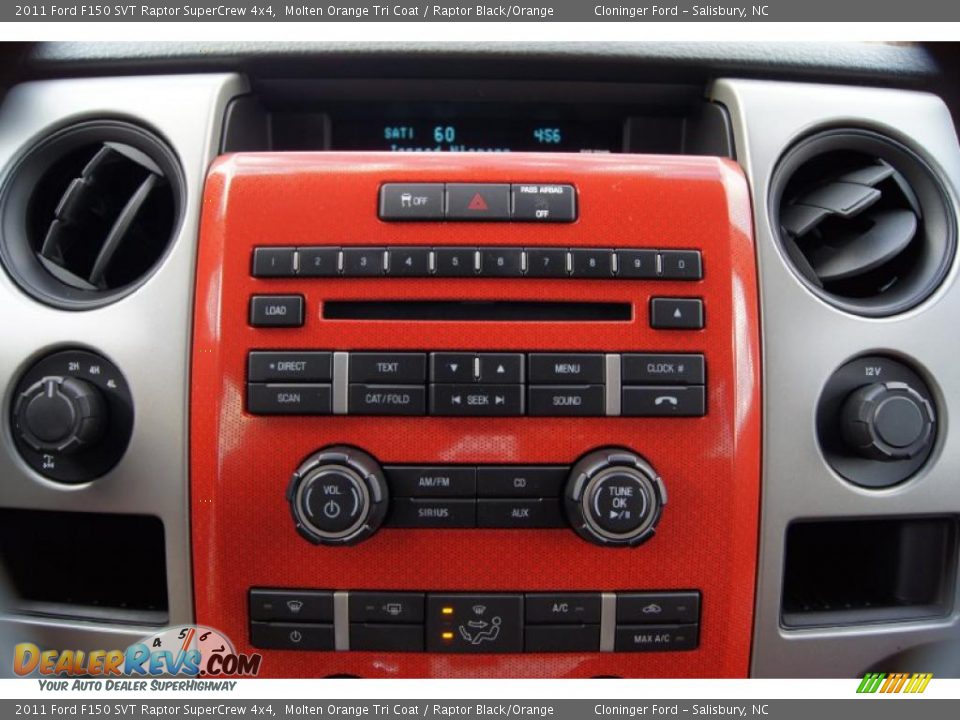 Controls of 2011 Ford F150 SVT Raptor SuperCrew 4x4 Photo #31