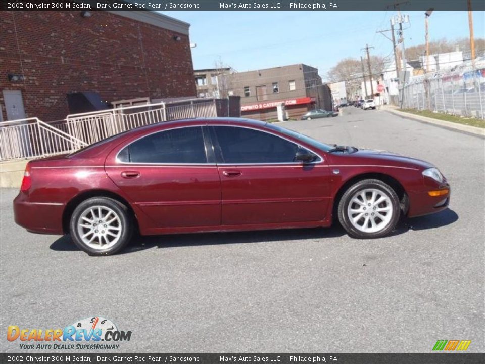 Dark Garnet Red Pearl 2002 Chrysler 300 M Sedan Photo #12