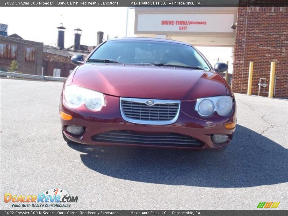 2002 Chrysler 300 M Sedan Dark Garnet Red Pearl / Sandstone Photo #13