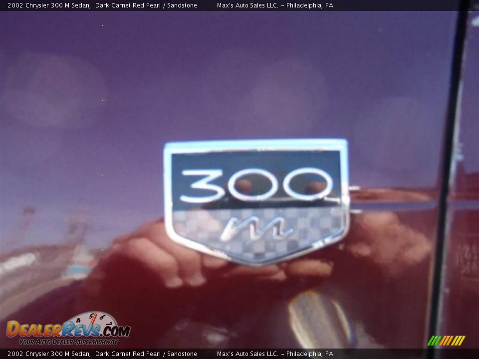 2002 Chrysler 300 M Sedan Dark Garnet Red Pearl / Sandstone Photo #15