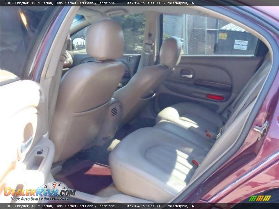 2002 Chrysler 300 M Sedan Dark Garnet Red Pearl / Sandstone Photo #17