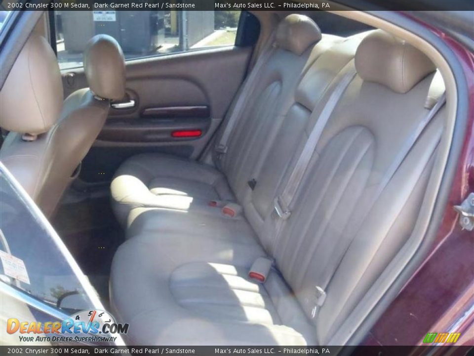2002 Chrysler 300 M Sedan Dark Garnet Red Pearl / Sandstone Photo #18