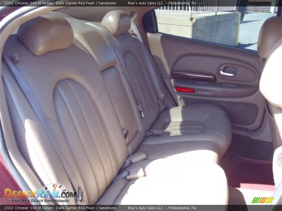 2002 Chrysler 300 M Sedan Dark Garnet Red Pearl / Sandstone Photo #21