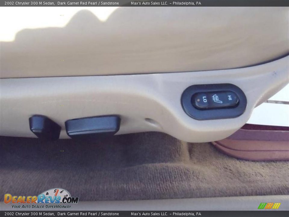 2002 Chrysler 300 M Sedan Dark Garnet Red Pearl / Sandstone Photo #28