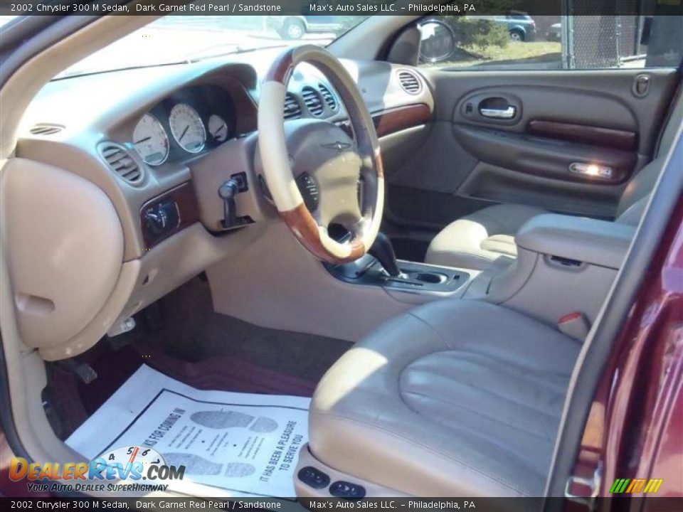 Sandstone Interior - 2002 Chrysler 300 M Sedan Photo #32