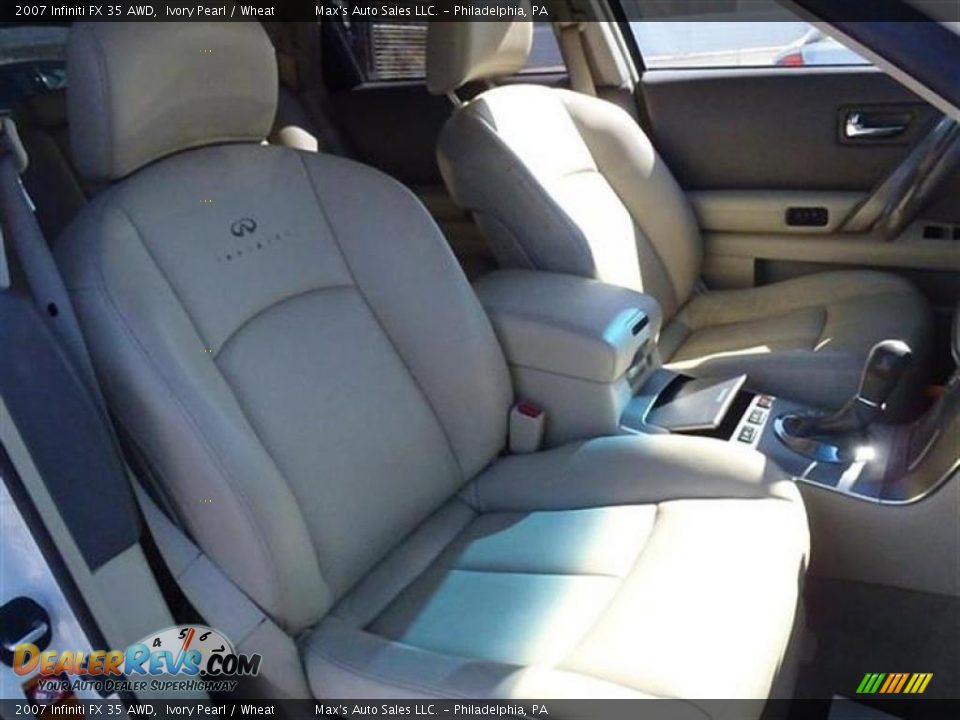 2007 Infiniti FX 35 AWD Ivory Pearl / Wheat Photo #6