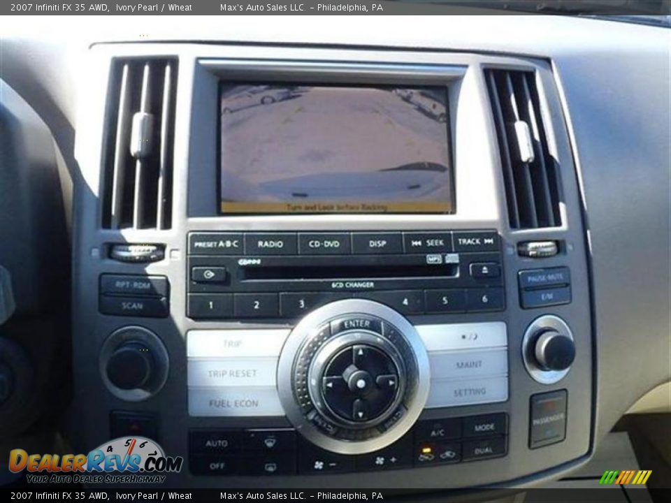 2007 Infiniti FX 35 AWD Ivory Pearl / Wheat Photo #7