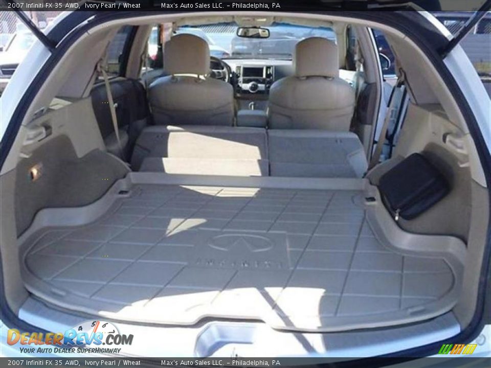 2007 Infiniti FX 35 AWD Ivory Pearl / Wheat Photo #9
