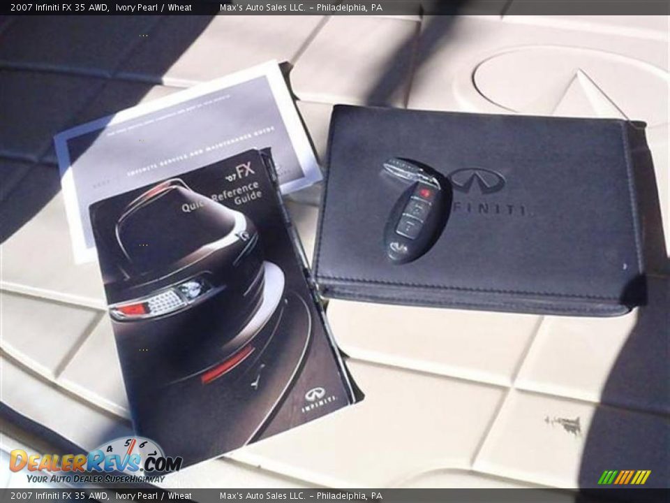 2007 Infiniti FX 35 AWD Ivory Pearl / Wheat Photo #30