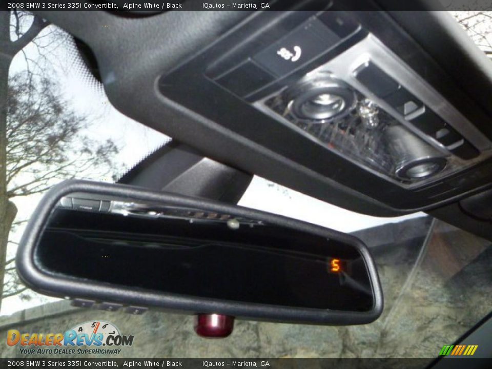 2008 BMW 3 Series 335i Convertible Alpine White / Black Photo #33