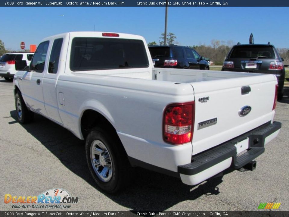 Oxford White 2009 Ford Ranger XLT SuperCab Photo #5