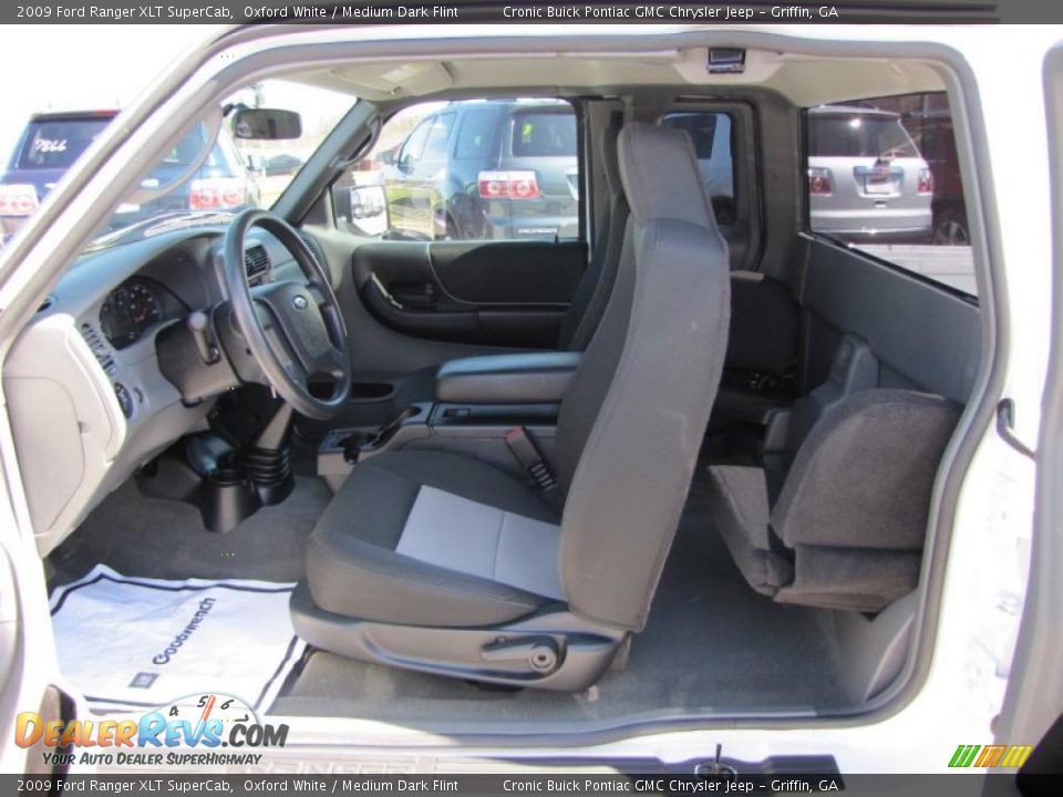 Medium Dark Flint Interior 2009 Ford Ranger Xlt Supercab