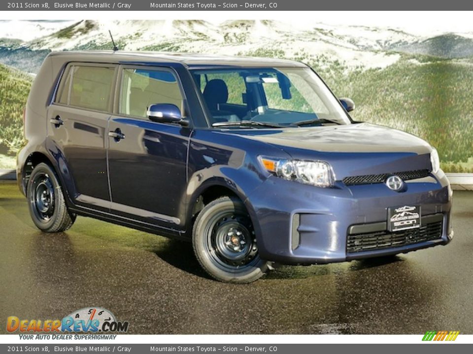 2011 Scion xB Elusive Blue Metallic / Gray Photo #1