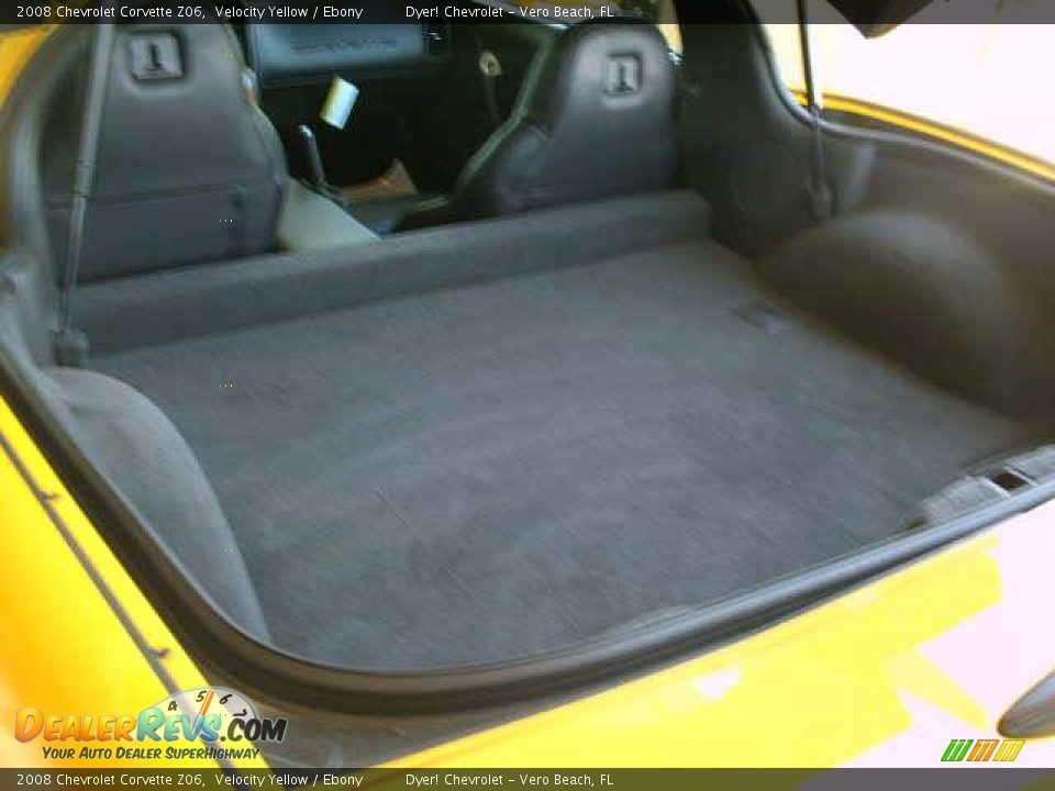 2008 Chevrolet Corvette Z06 Velocity Yellow / Ebony Photo #9