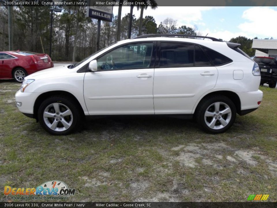 2006 Lexus RX 330 Crystal White Pearl / Ivory Photo #2