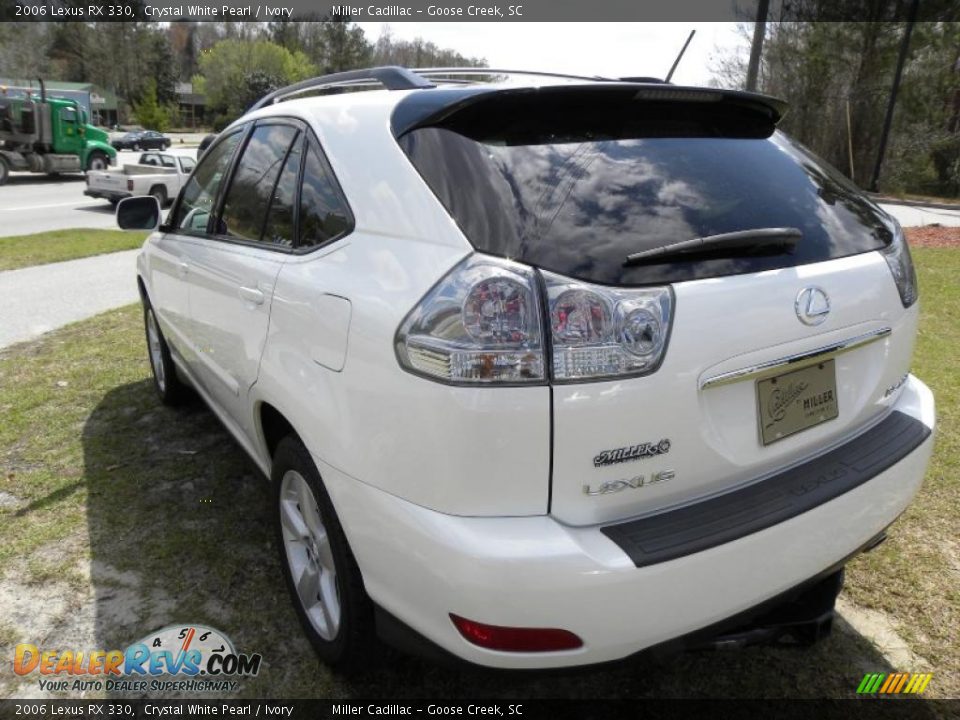 2006 Lexus RX 330 Crystal White Pearl / Ivory Photo #17