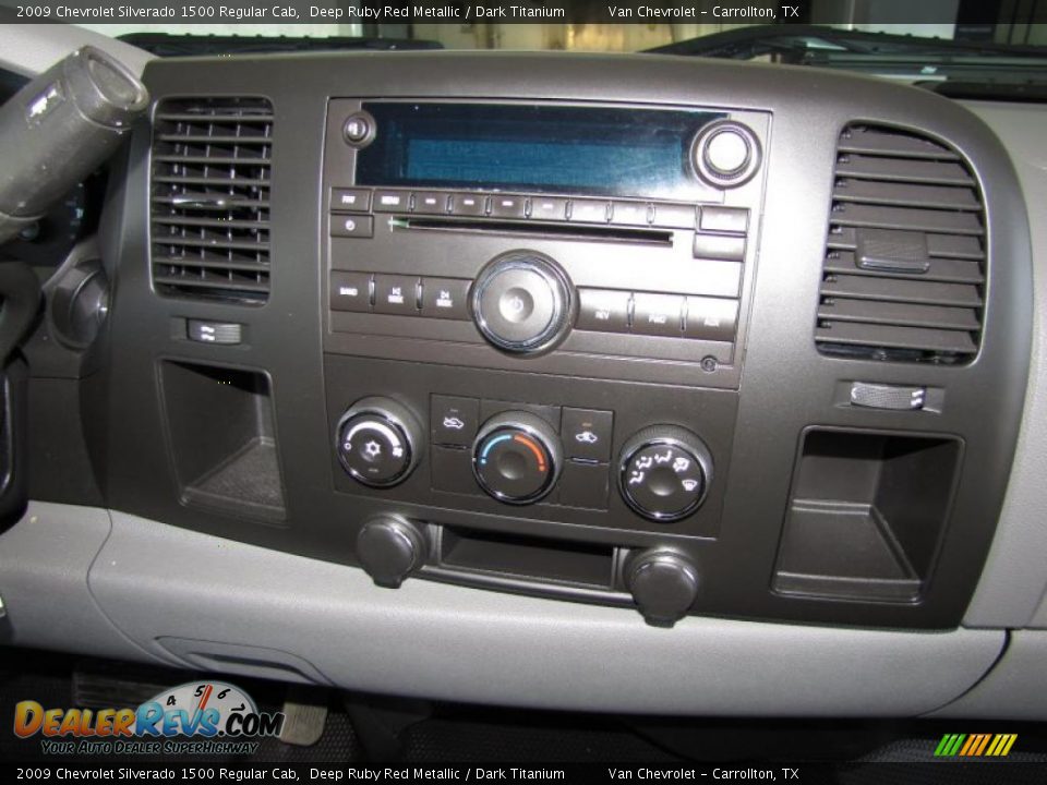 2009 Chevrolet Silverado 1500 Regular Cab Deep Ruby Red Metallic / Dark Titanium Photo #15