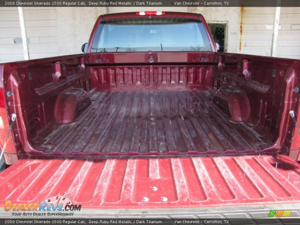 2009 Chevrolet Silverado 1500 Regular Cab Deep Ruby Red Metallic / Dark Titanium Photo #17