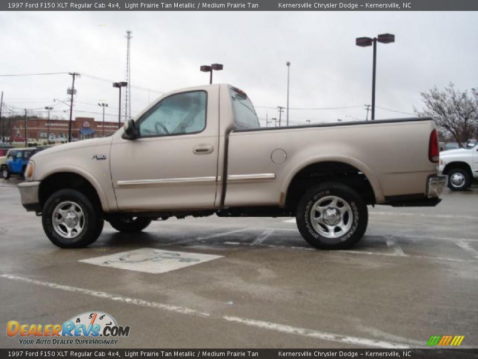 Light Prairie Tan Metallic 1997 Ford F150 XLT Regular Cab 4x4 Photo #6