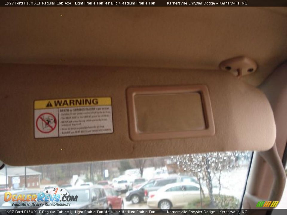 1997 Ford F150 XLT Regular Cab 4x4 Light Prairie Tan Metallic / Medium Prairie Tan Photo #14