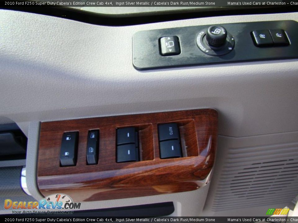 2010 Ford F250 Super Duty Cabela's Edition Crew Cab 4x4 Ingot Silver Metallic / Cabela's Dark Rust/Medium Stone Photo #23