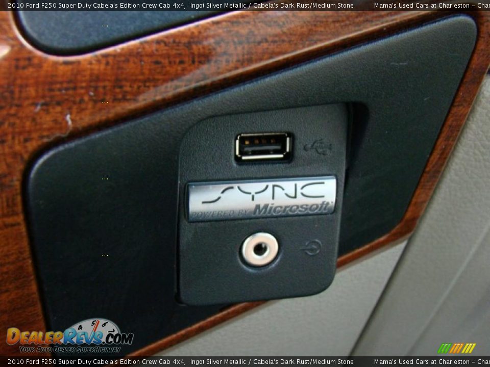 2010 Ford F250 Super Duty Cabela's Edition Crew Cab 4x4 Ingot Silver Metallic / Cabela's Dark Rust/Medium Stone Photo #28