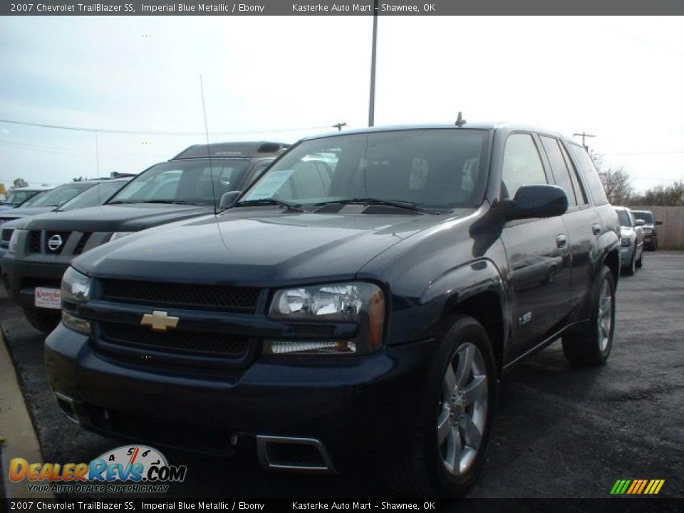 2007 Chevrolet TrailBlazer SS Imperial Blue Metallic / Ebony Photo #1