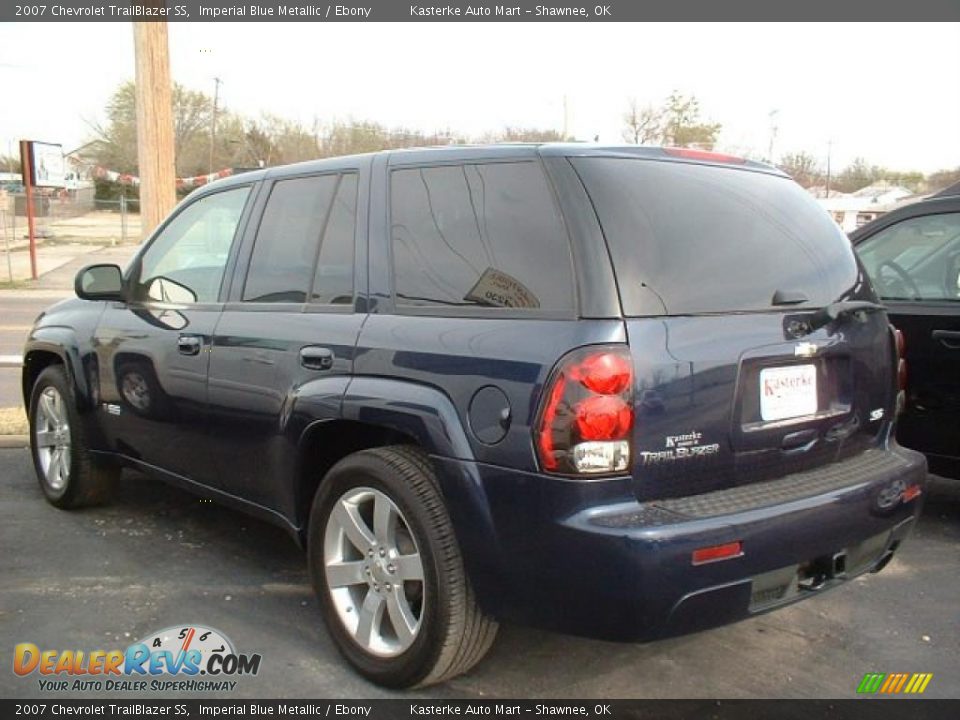 Imperial Blue Metallic 2007 Chevrolet TrailBlazer SS Photo #3