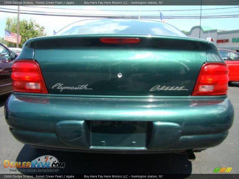 Forest Green Pearl 1999 Dodge Stratus  Photo #3