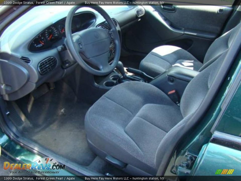 Agate Interior - 1999 Dodge Stratus  Photo #10