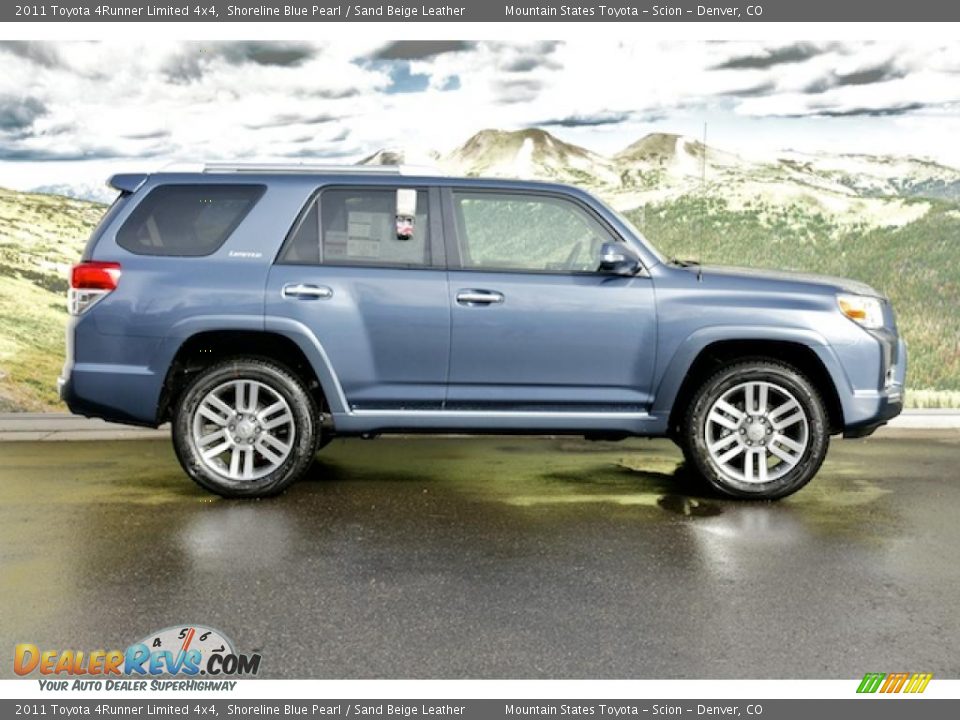 Shoreline Blue Pearl 2011 Toyota 4Runner Limited 4x4 Photo #2