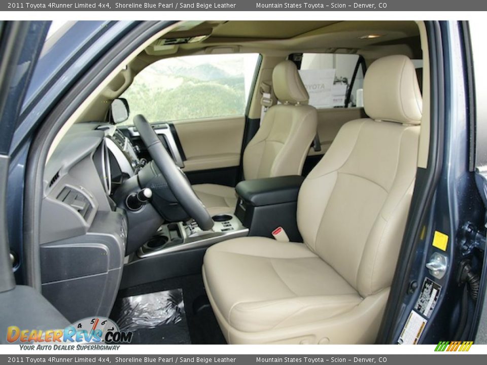 Sand Beige Leather Interior 2011 Toyota 4runner Limited 4x4 Photo 5