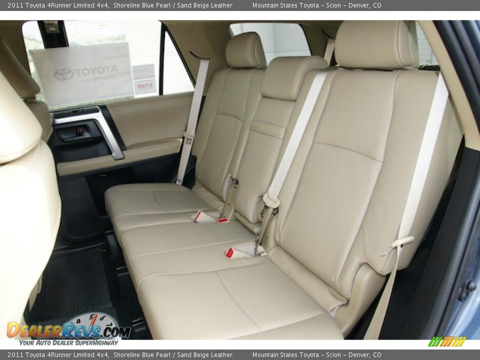 Sand Beige Leather Interior 2011 Toyota 4runner Limited 4x4 Photo 6