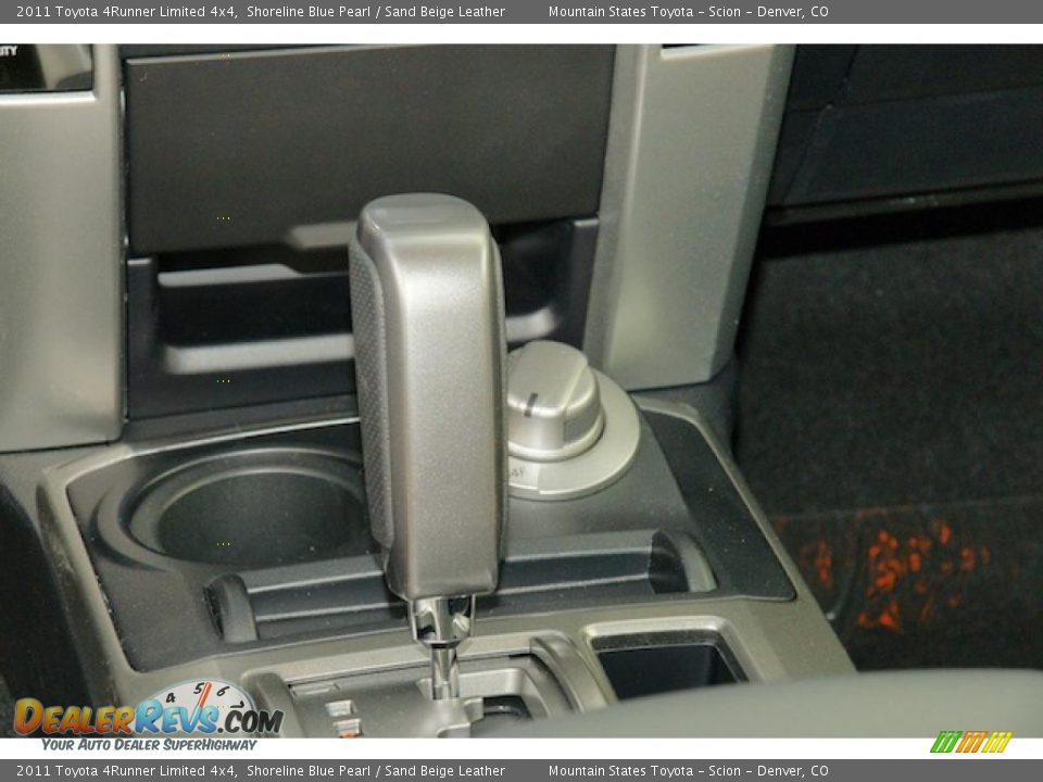 2011 Toyota 4Runner Limited 4x4 Shoreline Blue Pearl / Sand Beige Leather Photo #11