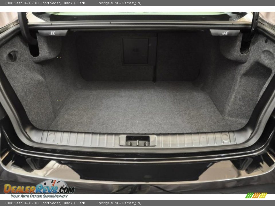 2008 Saab 9-3 2.0T Sport Sedan Black / Black Photo #5
