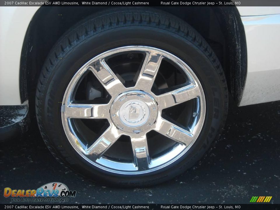 2007 Cadillac Escalade ESV AWD Limousine Wheel Photo #12