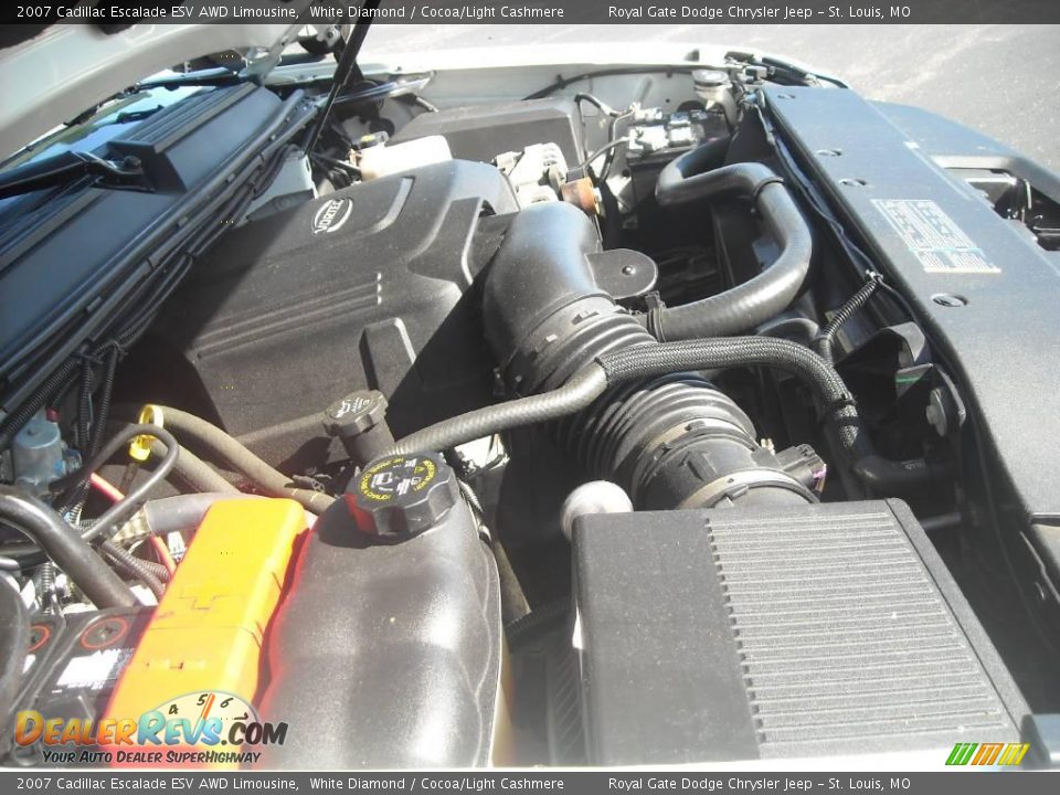 2007 Cadillac Escalade ESV AWD Limousine 6.2 Liter OHV 16-Valve VVT V8 Engine Photo #22