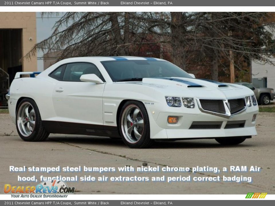 Front 3/4 View of 2011 Chevrolet Camaro HPP T/A Coupe Photo #1