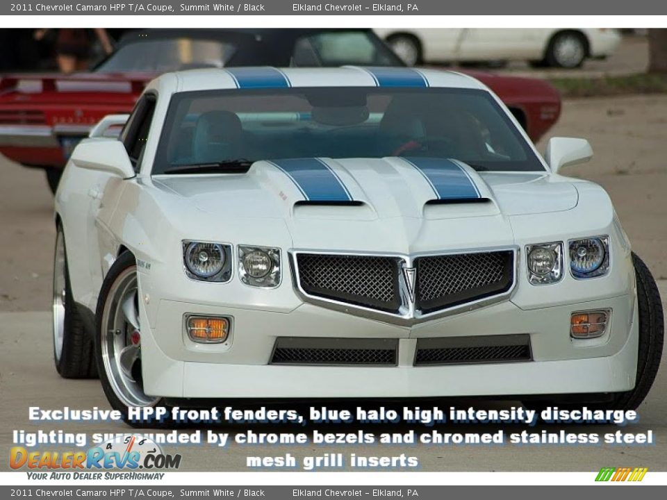Summit White 2011 Chevrolet Camaro HPP T/A Coupe Photo #2