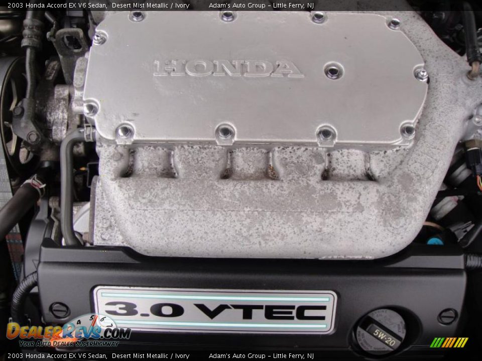 2003 Honda Accord EX V6 Sedan 3.0 Liter SOHC 24-Valve VTEC V6 Engine Photo #7