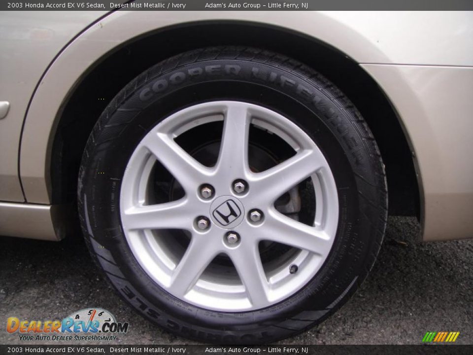 2003 Honda Accord EX V6 Sedan Desert Mist Metallic / Ivory Photo #8