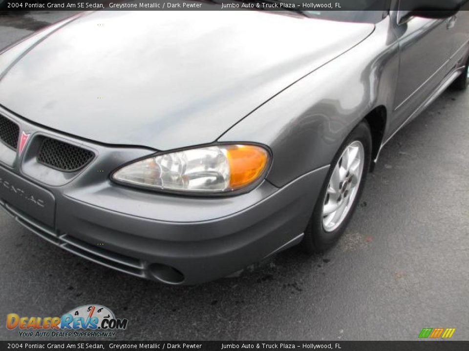 2004 Pontiac Grand Am SE Sedan Greystone Metallic / Dark Pewter Photo #4