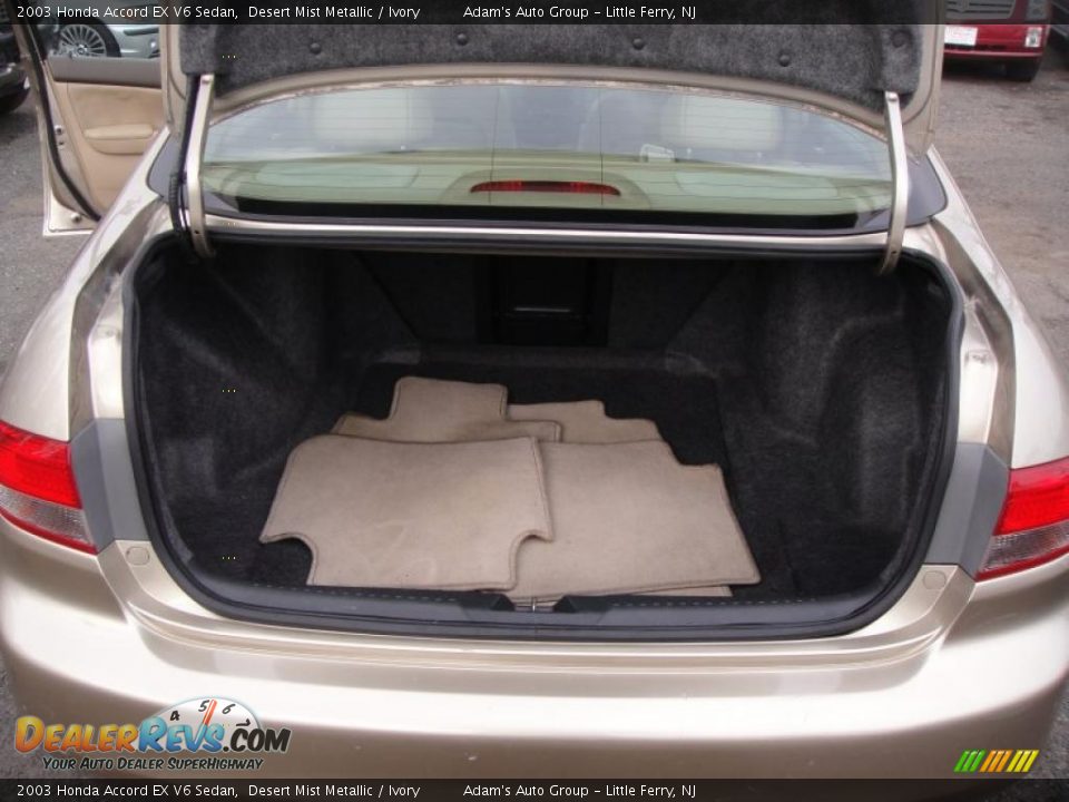 2003 Honda Accord EX V6 Sedan Desert Mist Metallic / Ivory Photo #22